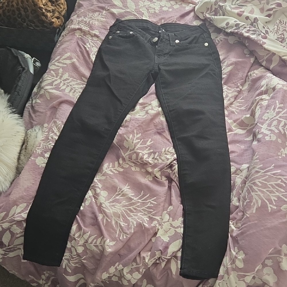 True Religion Black Women Jeans